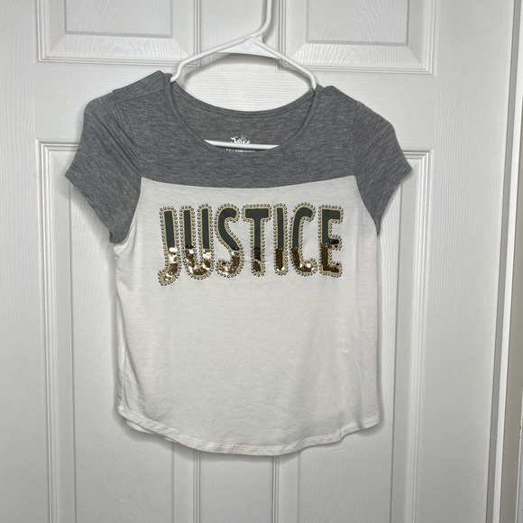 Justice Other - Justice Sequin and Camo Shirt